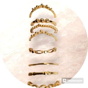 8 Ring Set